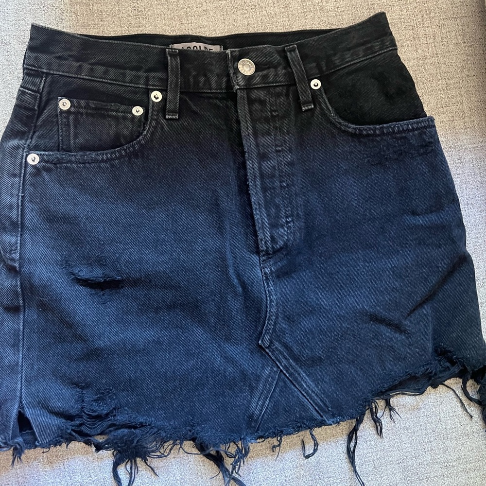 Agolde mini skirt